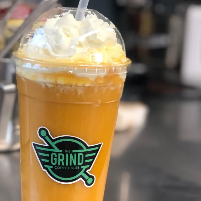 Mango Guava smoothie from The Grind