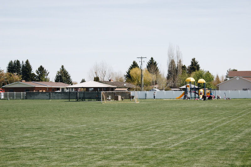 Evergreen Park in Rexburg