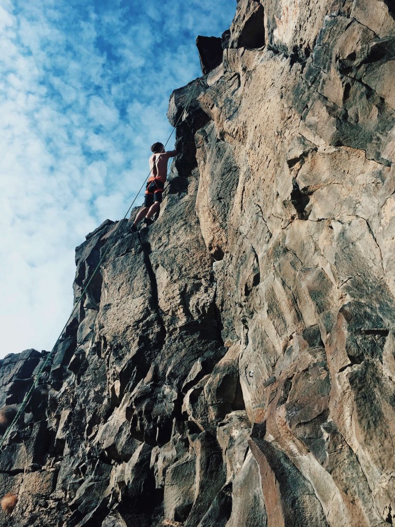 Rock Climbing During the Spring