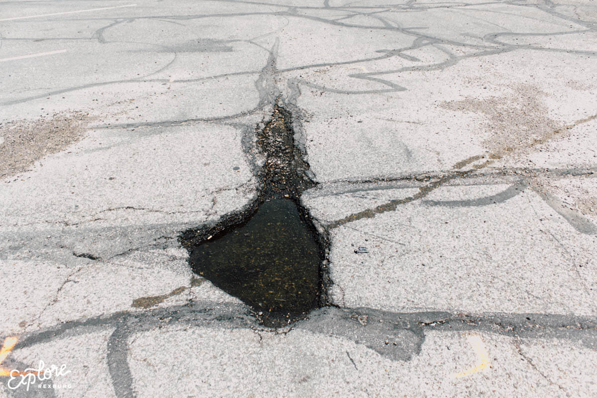 Rexburg pothole