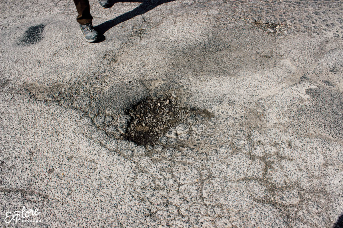 Rexburg pothole