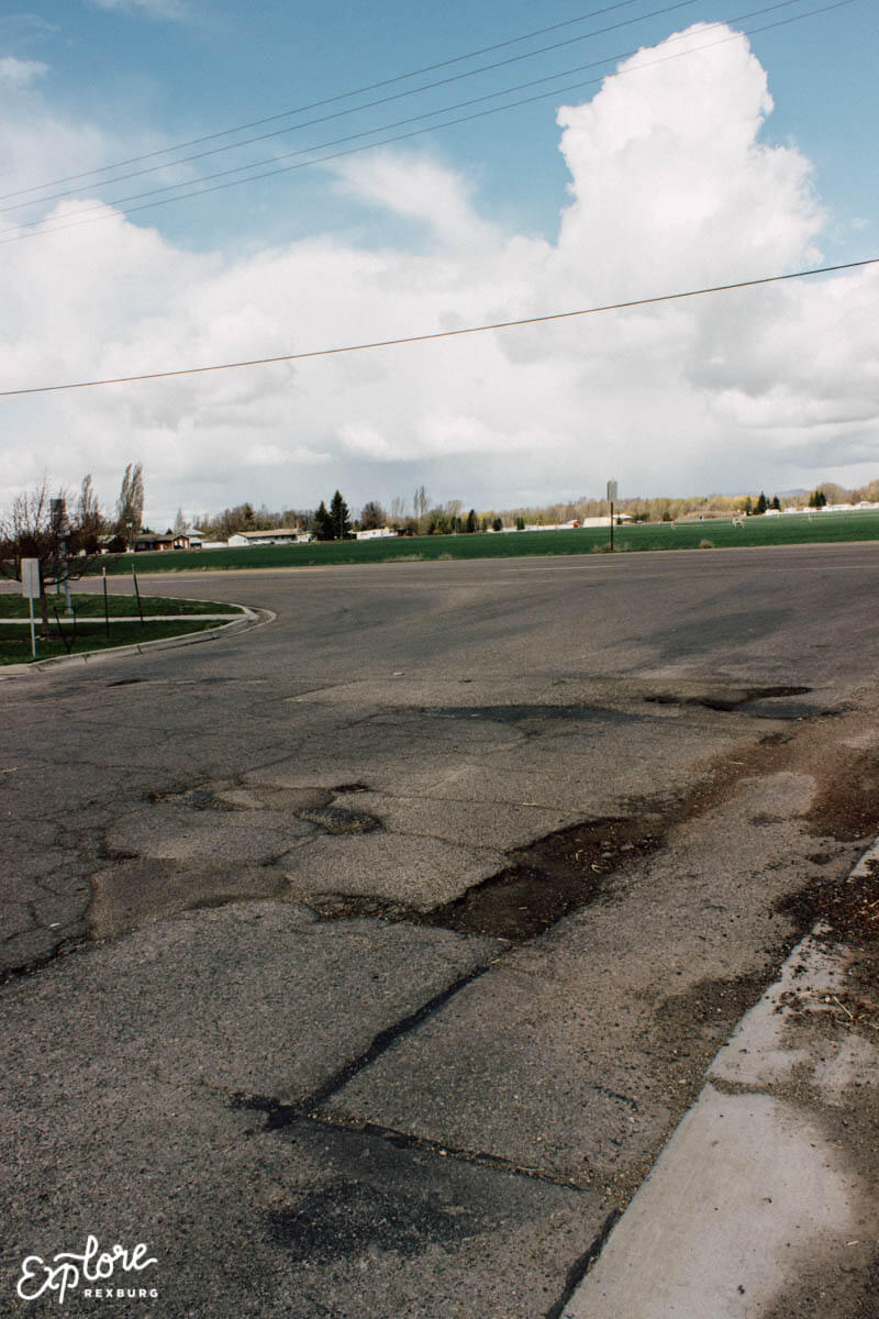 Rexburg pothole