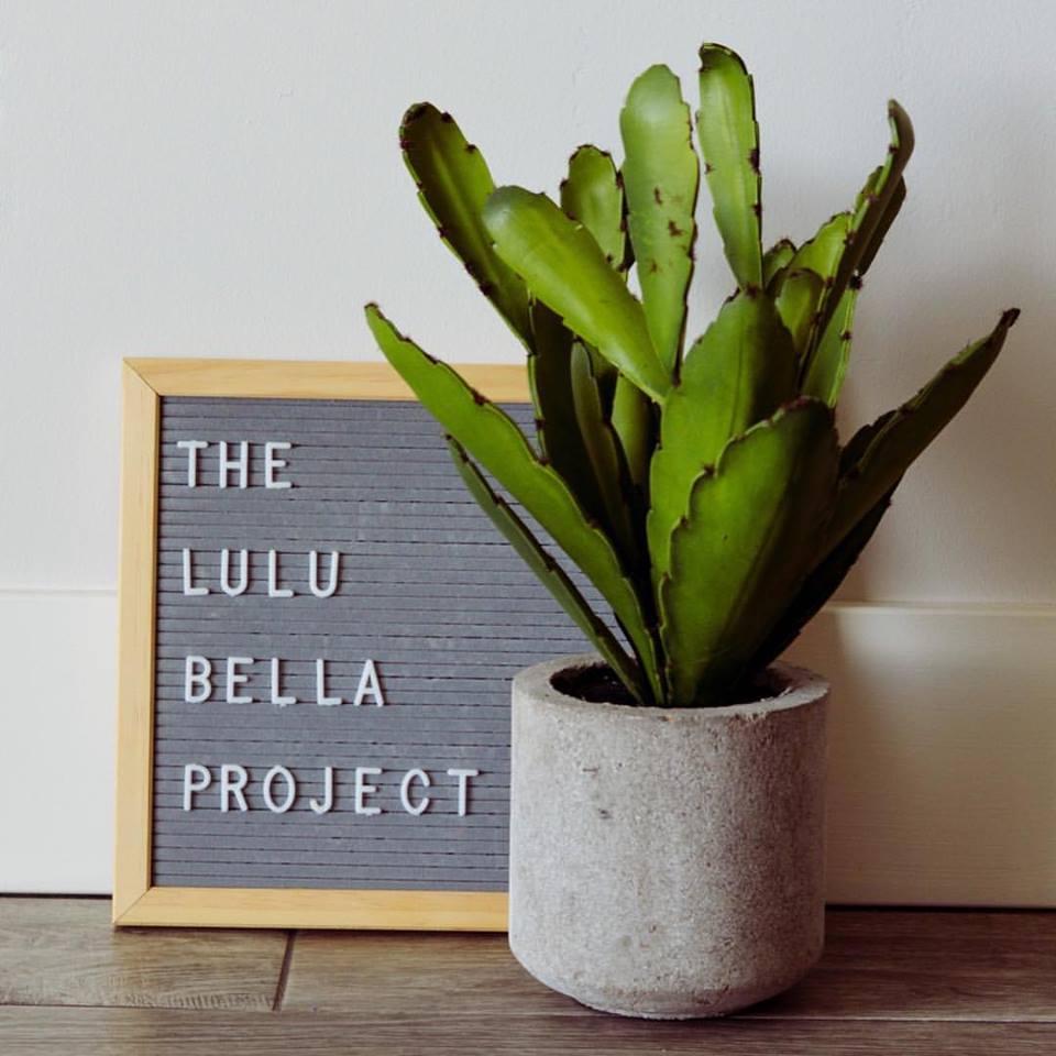 The Lulu Bella Project sign