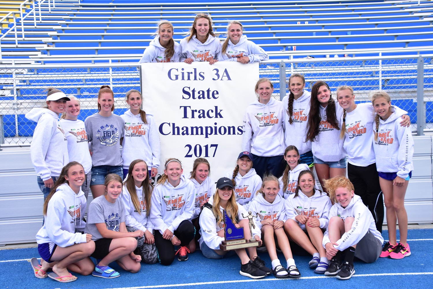 SugarSalem High School Boys and Girls' track teams win State Explore