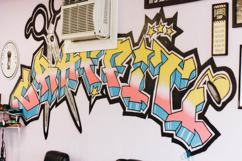 Graffiti Hair Salon Offers Family Values And Urban