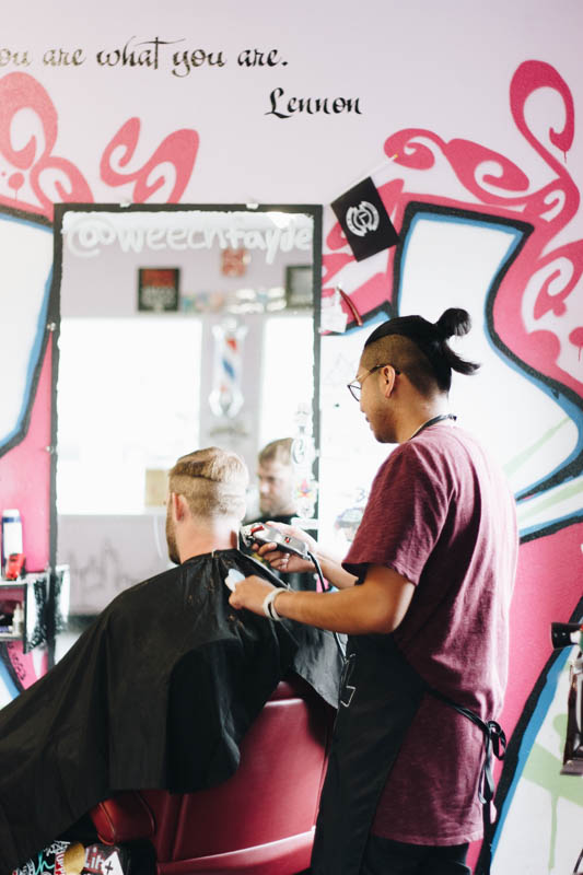 Graffiti Hair Salon offers urban atmosphere and family values ...