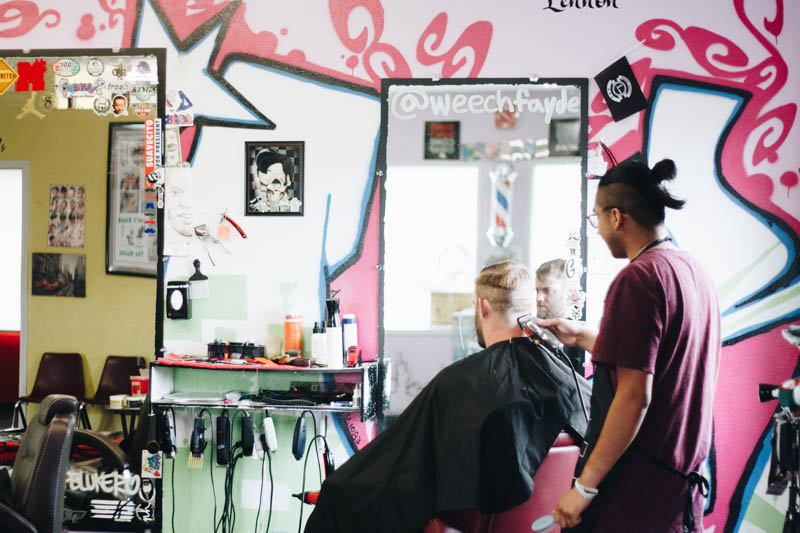 Graffiti Hair Salon Offers Family Values And Urban