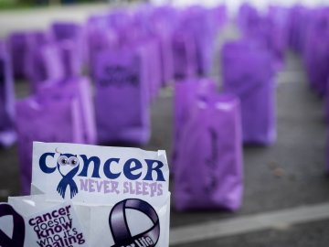 Relay for Life luminaries