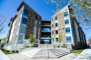 Hemming Village threw a gender reveal party for the new complex of The Willows.