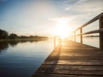 Swimming is a natural thing to do on the longest day of the year.