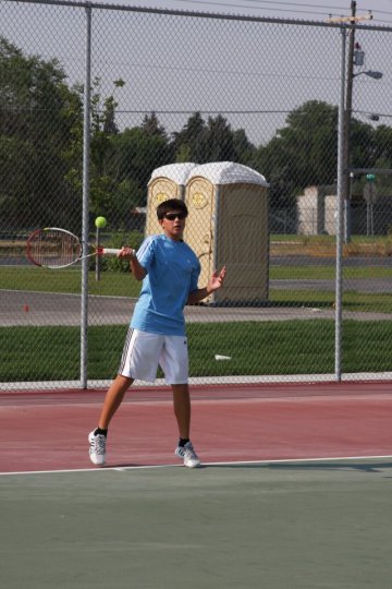 Duque Tennis Program teaches groups and individuals.