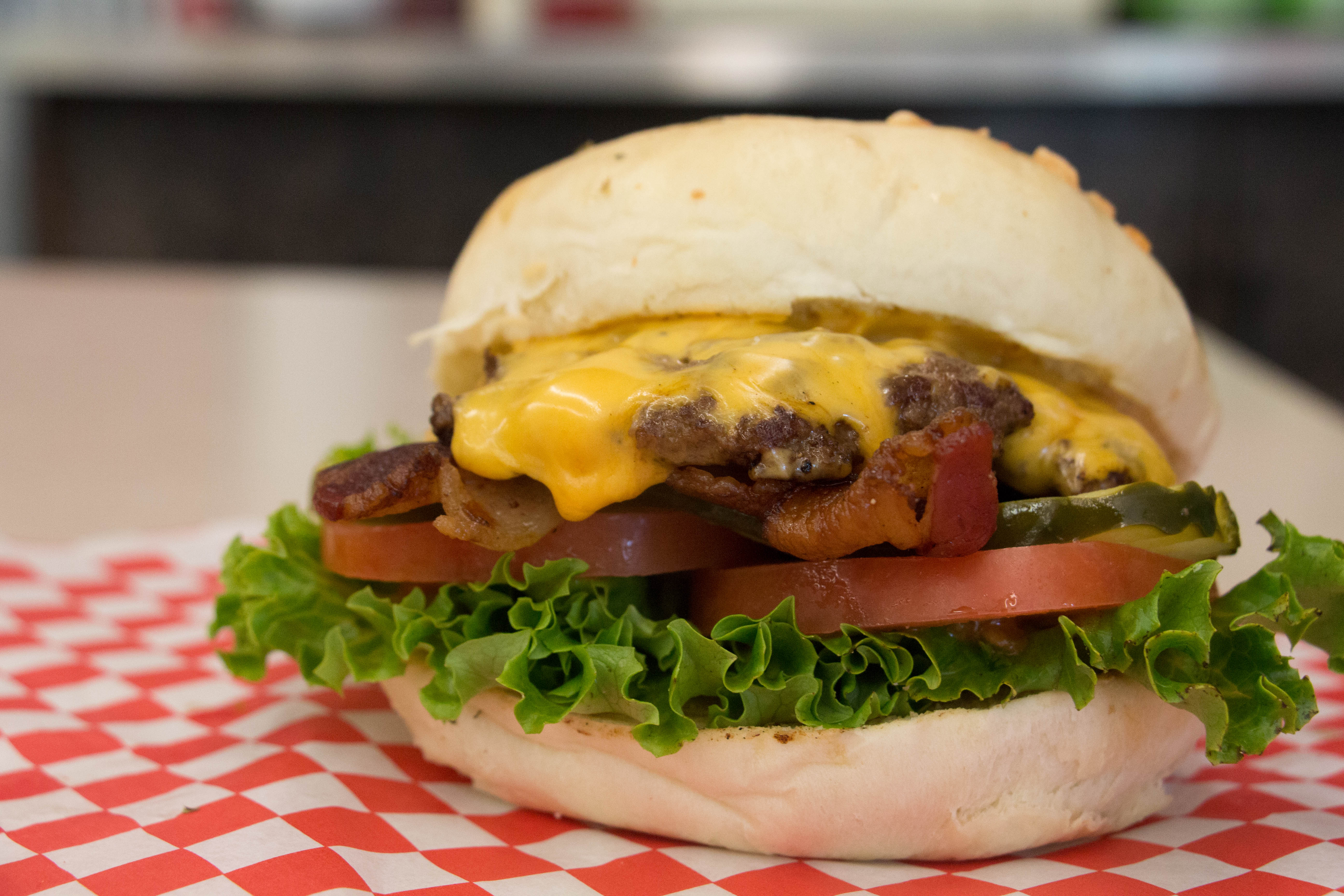 blister's bbq burger - national hamburger day
