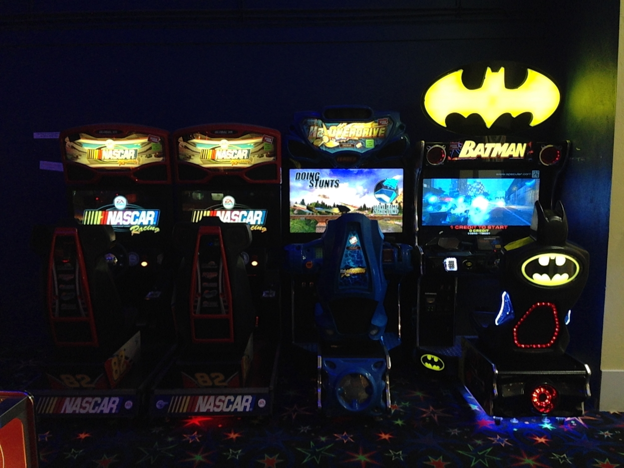 The Craze has an awesome arcade.