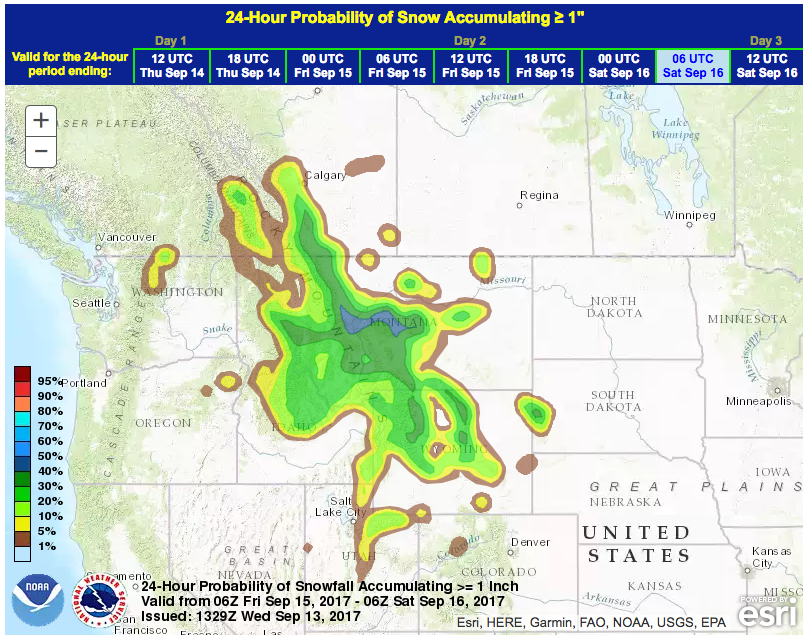 Wyoming, Montana, & Idaho