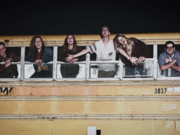 The Rexburg Straw Maze includes fun obstacles like a haunted bus.