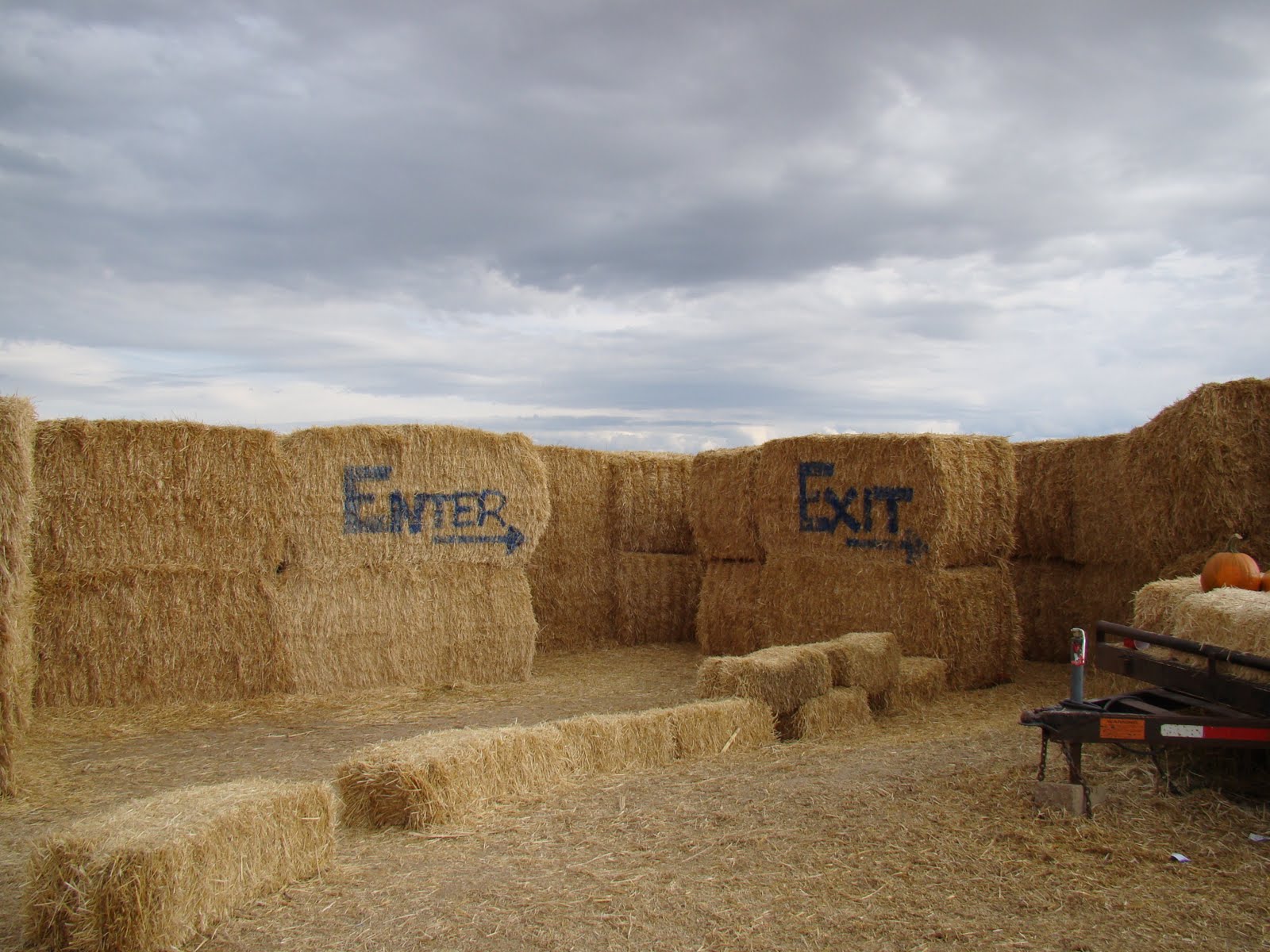 The Straw Maze is one of the fun fall festivities in Rexburg.