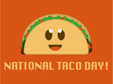 Happy National Taco Day!