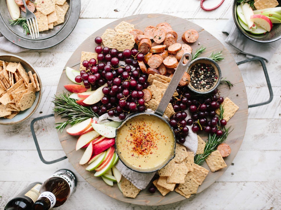 Try making a delicious cheese, meat, fruit, or veggie platter this Thanksgiving!