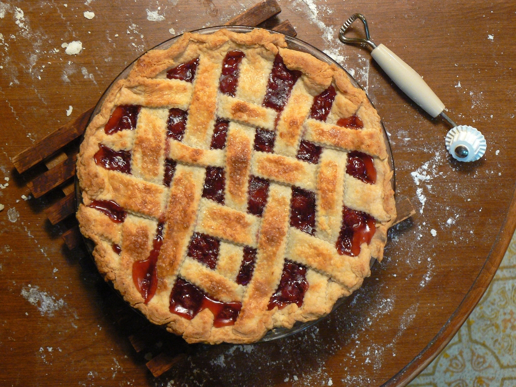 Of course, you have to eat pie as a Thanksgiving tradition in Rexburg.