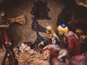 Read the story of Christ's birth as one of your Christmas traditions.