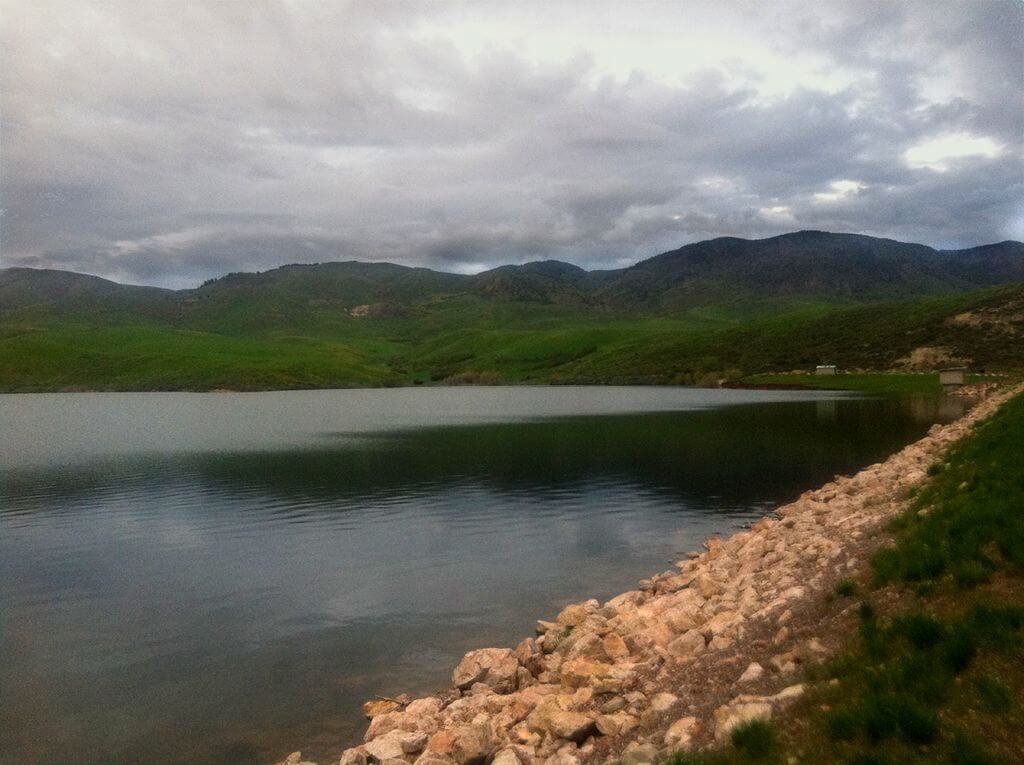 Devil's Creek Reservoir is a great place to go ice fishing near Rexburg.