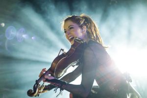 Lindsey Stirling performing in Mexico.