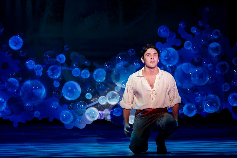 Matthew Kacergis played Prince Eric in the national production of The Little Mermaid.
