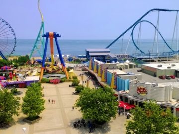 Cedar Point is one of the great honeymoon destinations.
