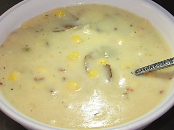 Try the Potato Corn Chowder at Soup For You?