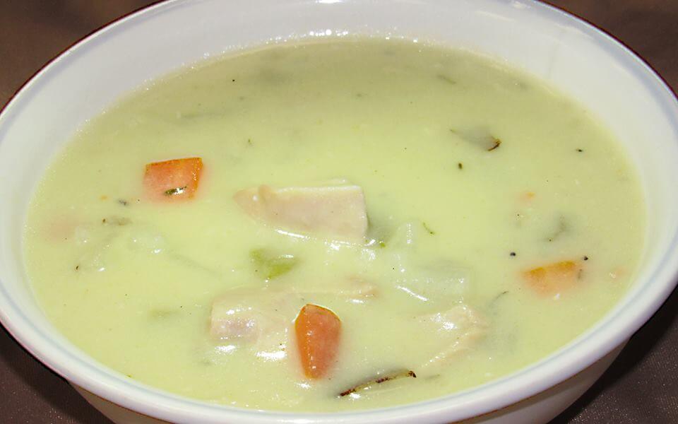 Try the Salmon Chowder at Soup For You?