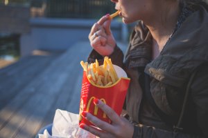 McDonald's fries are so-so.