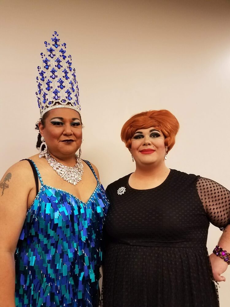 participants in drag night