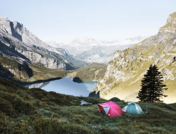 You can go camping during your spring break.
