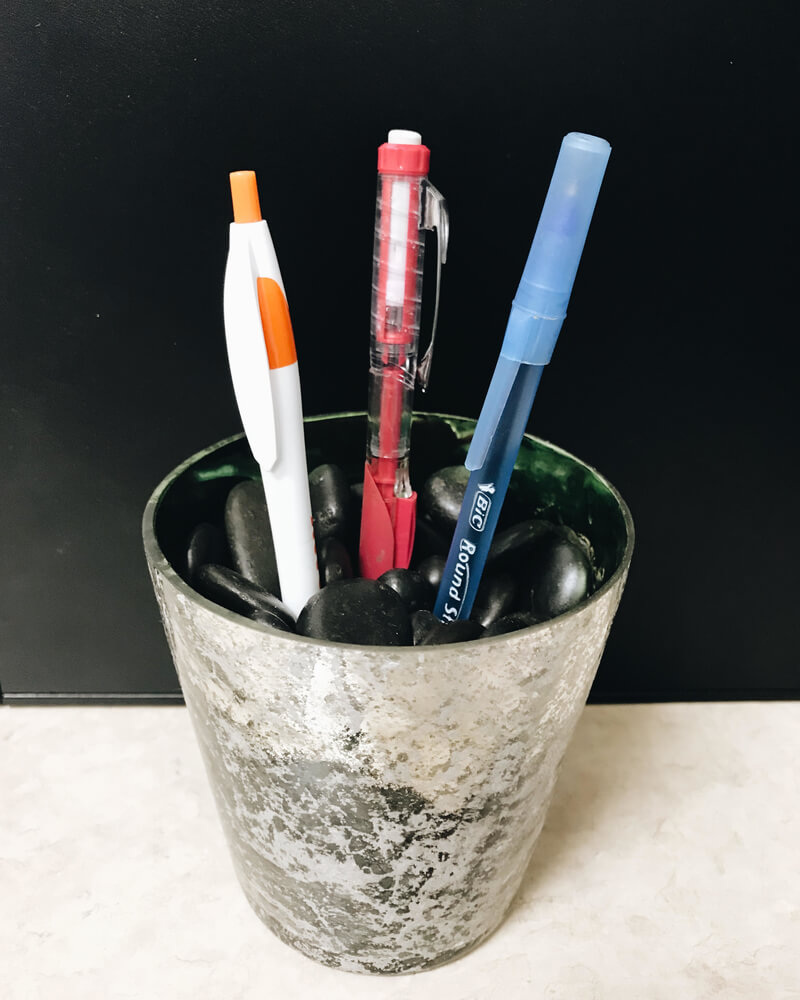 Dollar Tree pen holder