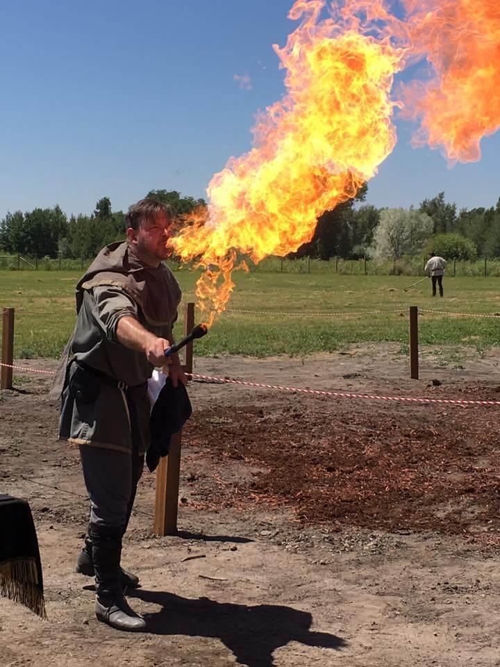 East Idaho Renaissance Faire firebreather