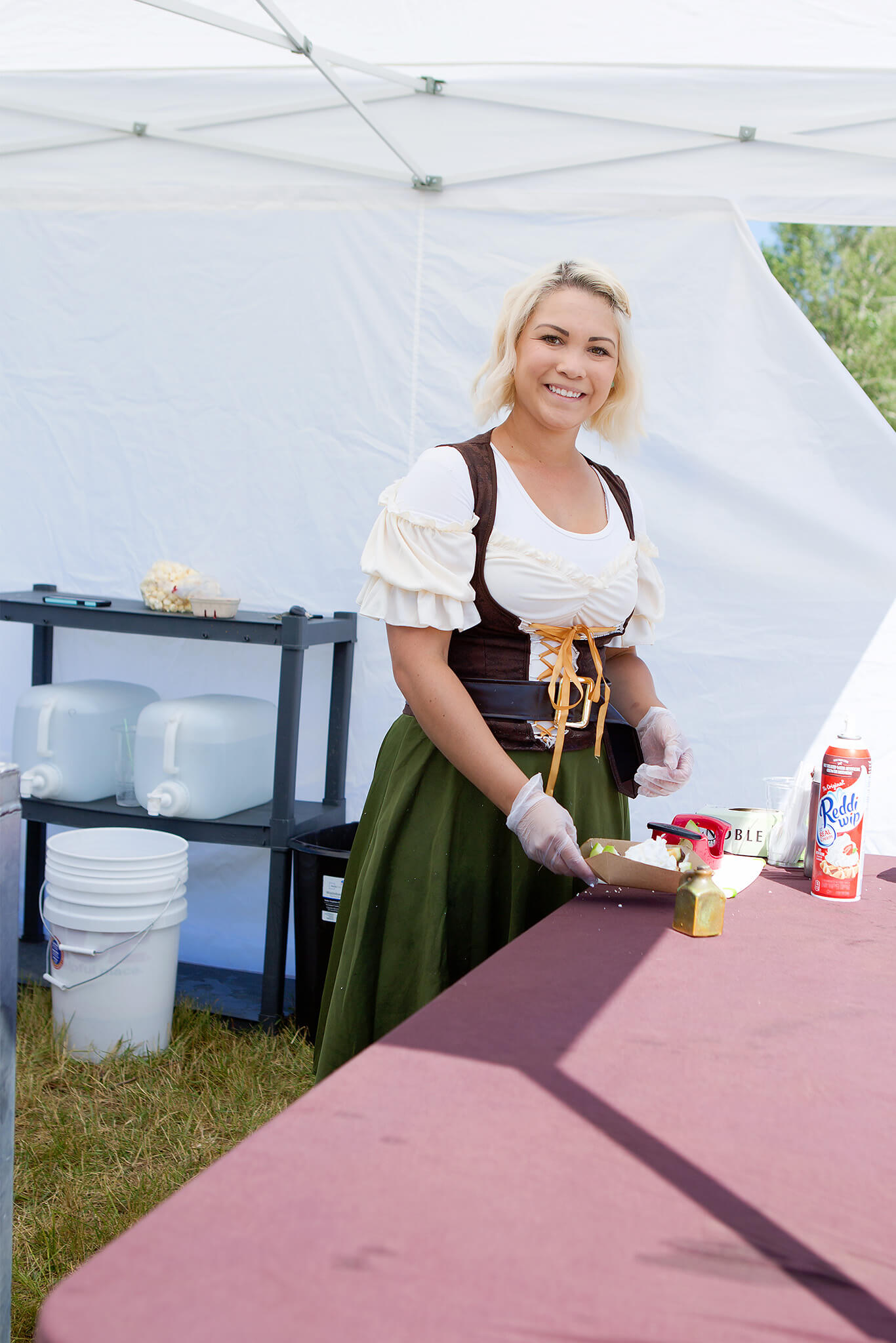 East Idaho Renaissance Faire lass