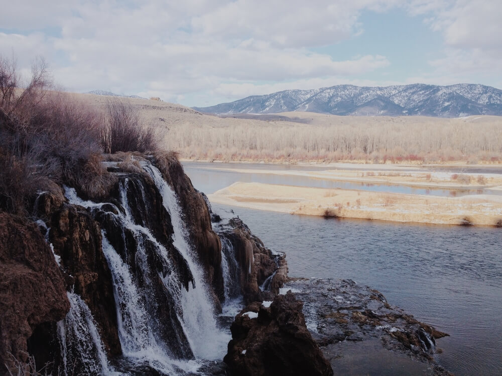 Fall Creek Falls is one of the waterfalls near Rexburg.