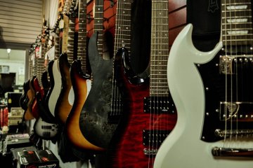 Mike's Music guitars