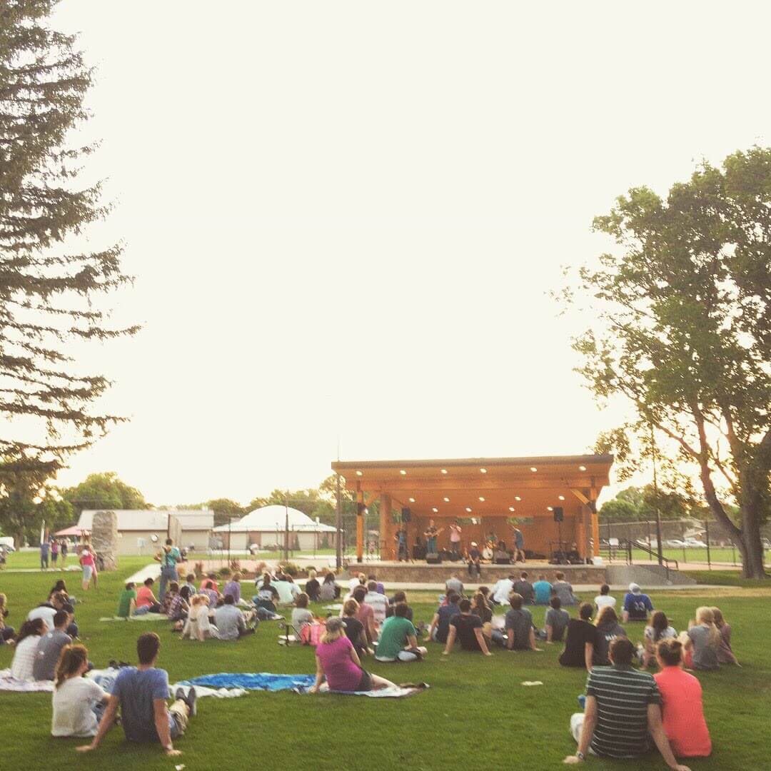 Beehive Pavilion at Porter Park will be used for the Festival in the Park