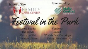 Festival in the Park brochure