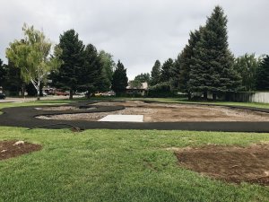 Rexburg Park St Park coming along nicely