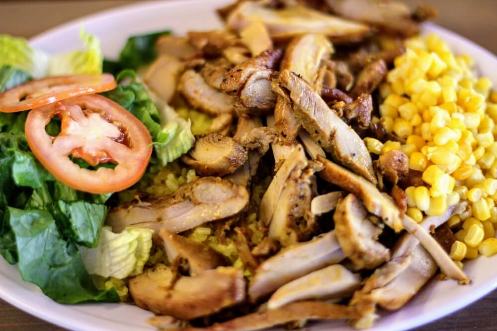 Chicken shawarma at Steak and Kebab Hut