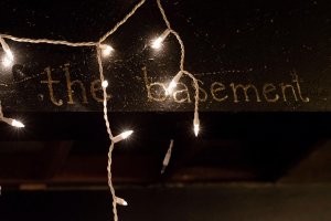 The Basement, with lights