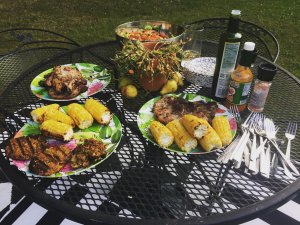 Summer cookout means grilled items
