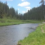 Warm River in Southeast Idaho has a great biking trail