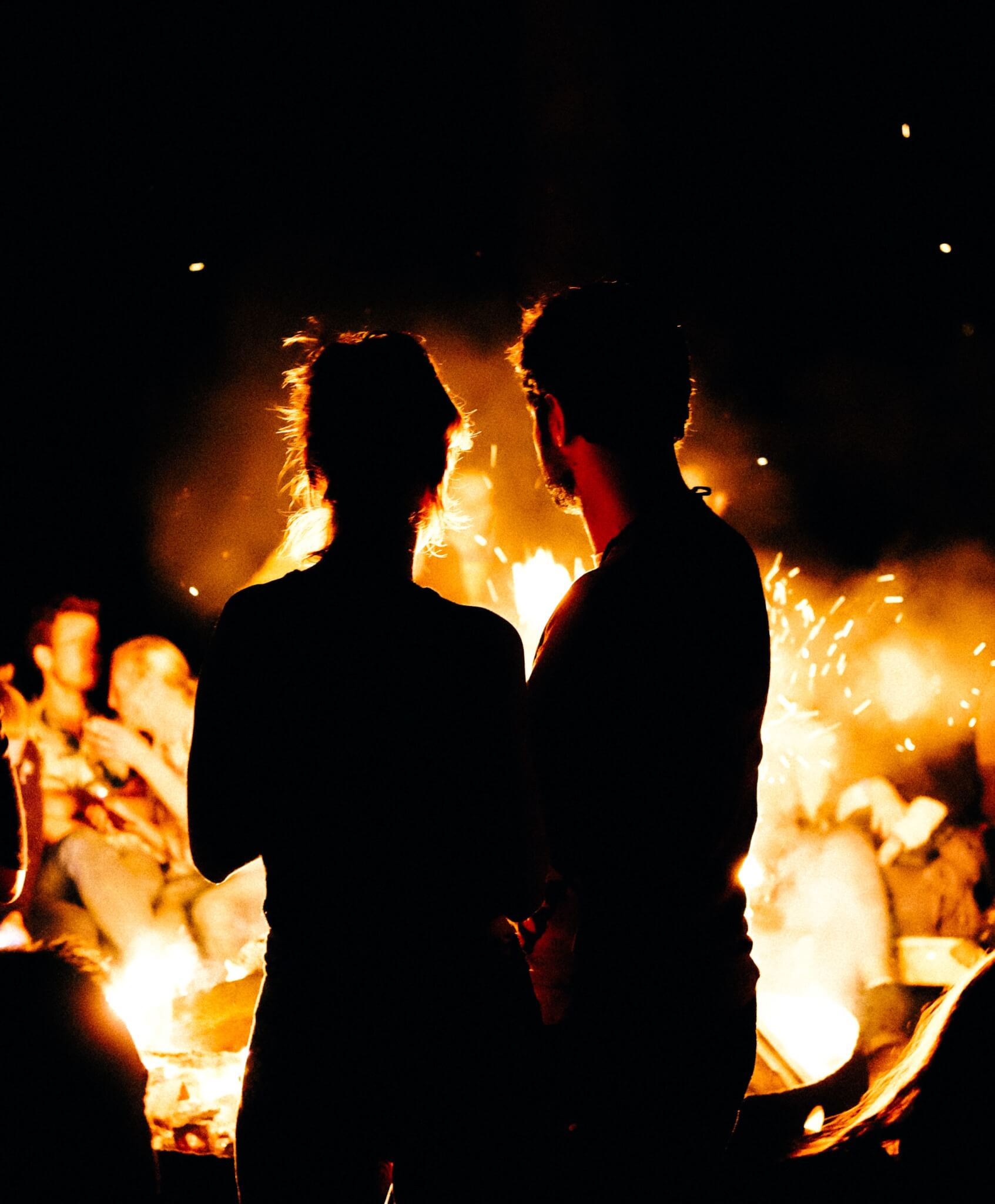 Bonfires are one of the great fall date ideas