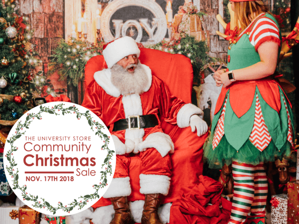 ‘Tis the Season for the University Store Community Christmas Sale