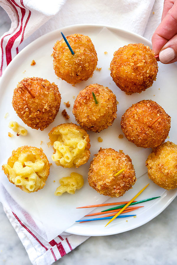 Thanksgiving Dinner Fried Mac N’ Cheese Balls