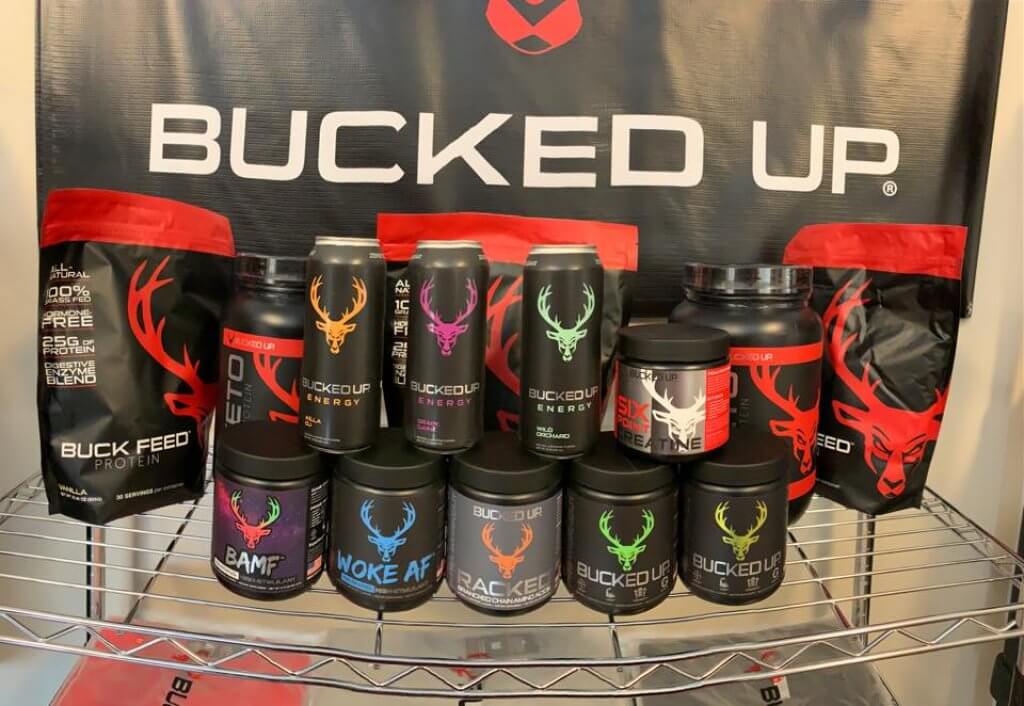 FREE Shaker and Bucked Up or WOKE AF Pre-Workout!  FREE Bucked Up Sample  Pack+ FREE shaker! We get it, It's new to you, you've never tried it, and  you don't know