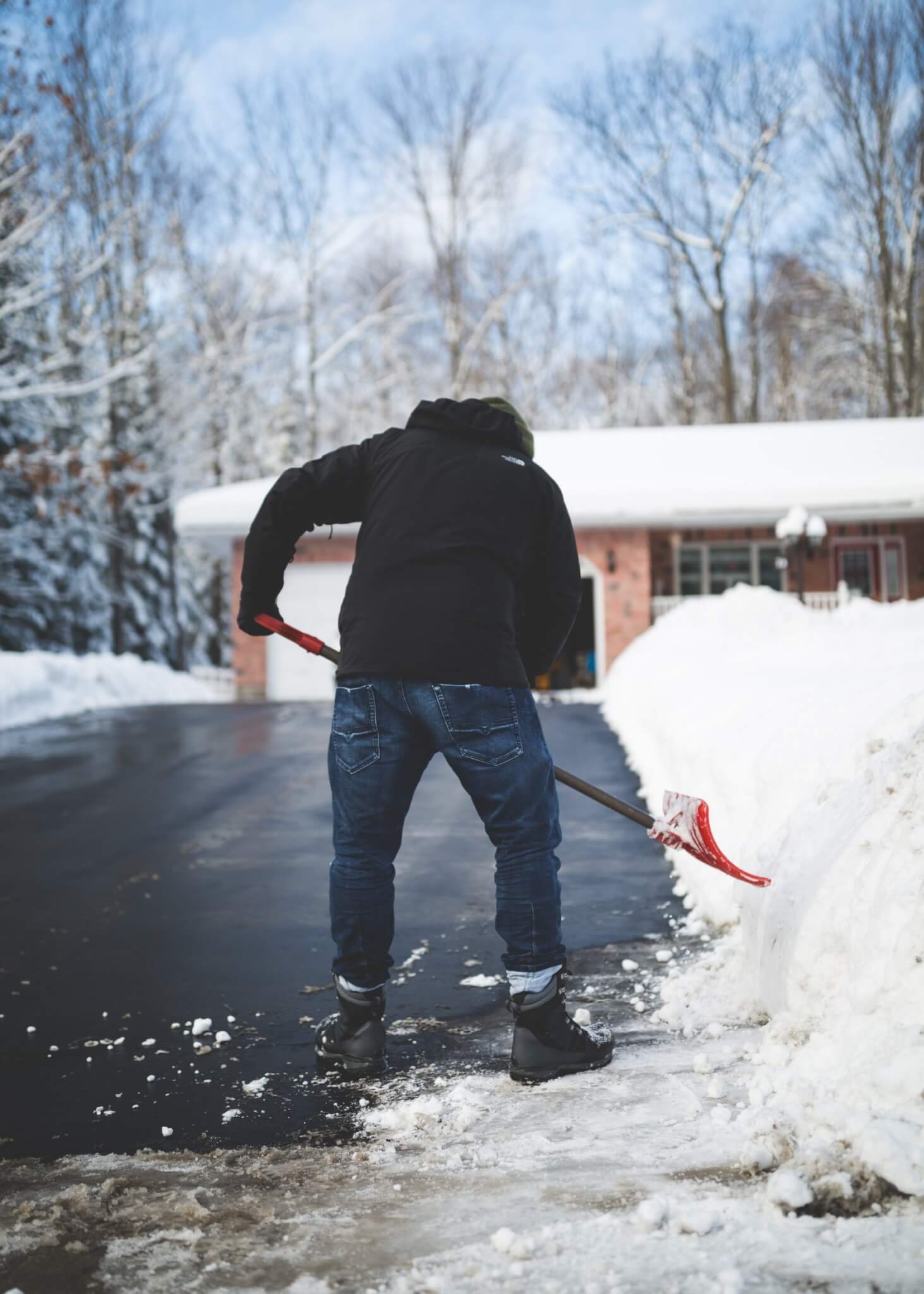 snow shoveling explore rexburg idaho